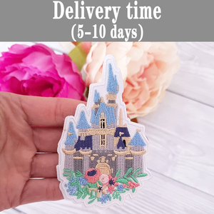 Nhà máy tùy chỉnh phim hoạt hình thiết kế khác nhau tai pretzel mô hình thêu các bản vá lỗi - Product Image 3