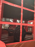 Château gonflable de samouraï à vendre / Aire de jeux gonflable de dojo ninja pour l'école