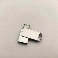 Unidad Flash USB 2.0 de Metal de Edición Limitada 2026 de 128 GB/256 GB, Sin Necesidad de Aplicación, Doble Cara, para IOS/Android/PC, 1 Año de Garantía (Rosa)