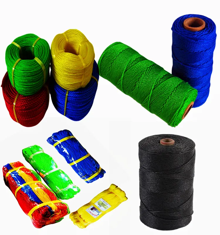 Nylon fishing catch nets twine pe / pp fishing twine rope manufacturers in China