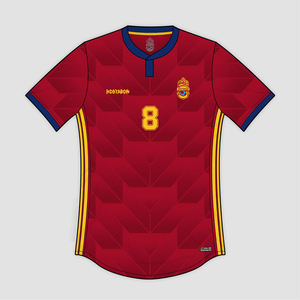 Maillot de <span class=keywords><strong>football</strong></span> Coupe du Monde 2026, tenue de sport, uniforme de <span class=keywords><strong>football</strong></span>, maillot de <span class=keywords><strong>football</strong></span> pour enfants, séchage rapide, respirant, Espagne - Product Image 1