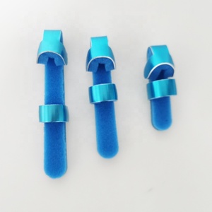 <span class=keywords><strong>Attelle</strong></span> médicale orthopédique en aluminium, 1 pièce, Protection pour les doigts <span class=keywords><strong>de</strong></span> Fracture, Type Baseball - Product Image 6
