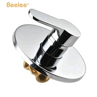 Beelee mitigeur de douche mural, fonction unique, robinet de douche en laiton