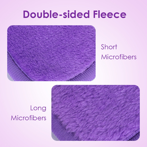 Lingettes démaquillantes personnalisées avec logo, ultra douces et réutilisables, en flanelle, pour tous types de peau, serviettes pour le visage pour femmes - Product Image 3