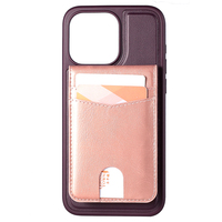 Vente en gros de porte-cartes de crédit en cuir PU portefeuille avec support étui de téléphone portable étui magnétique pour iPhone 14 Pro Max