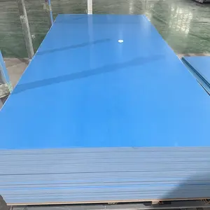 Hoge Dichtheid Blauwe Kleur Pvc Foam Board Aangepaste Pvc Foam Sheet Grote Maat Beste Prijs Voor Buitenlandse Markt