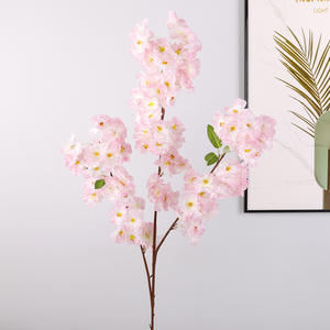 Flor de cerezo con tacto real, ramas de flores artificiales, flores de <span class=keywords><strong>Nochevieja</strong></span> para decoración de interiores y fotografía artística - Product Image 1