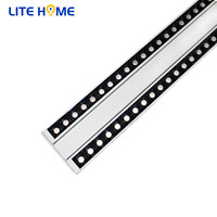 Éclairage de grille anti-éblouissement intelligent pour magasin de détail, 60W, linéaire, AC220V, LED, double rail, aluminium, moderne
