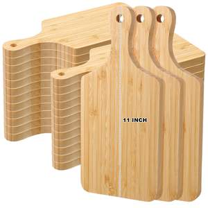 เขียงไม้อะคาเซียวอลนัทสีดำพร้อมด้ามจับหนาออกแบบได้เองโลโก้ได้ตามต้องการ - Product Image 3