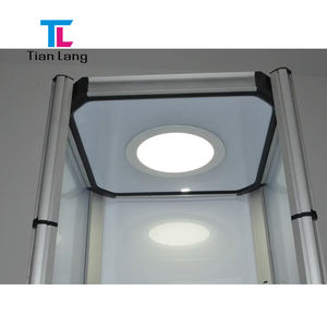 TianLang Twist Tower Pop up Counter <b>Acrylic</b> <b>Display</b> Showcase With Led Light <b>Display</b> <b>Stand</b> - Product Image 2