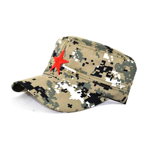 Ngụy Trang Người Đàn Ông Năm Sao 3D Thêu <span class=keywords><strong>Camo</strong></span> Mũ Mũ Bông Có Thể Điều Chỉnh Phẳng Top <span class=keywords><strong>Cap</strong></span> - Product Image 5
