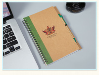 Carnet de Notes Spirale Écologique à Feuillets Mobiles pour Bureau, Agenda, Journal avec Stylo, Coffret Cadeau, Logo Personnalisé, Promotionnel