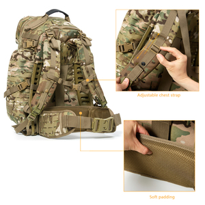 Mochila Táctica de Asalto AKmax Adventure de 3 Días, Mochila de Senderismo y Supervivencia con Bolsa Médica, Mochila de Pesca y Caza - Product Image 4