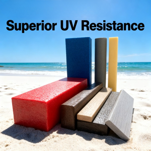 Recycled Plastic <strong>4x4</strong> Lumber Humidity-Resistant Anti-Sun Aging Plastic Lumber for Garden Pathway - Product Image 6