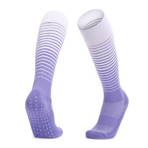 Zhongde Compression genou haut <span class=keywords><strong>bas</strong></span> d'été pour hommes femmes drôle Grip Football Football chaussettes anti-dérapant corps manchette pour adultes ODM - Product Image 2