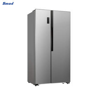 ตู้เย็นสแตนเลสแบบเคียงข้างกันพร้อมเครื่องทำน้ำแข็งยี่ห้อ Smad Home Appliances - Product Image 3