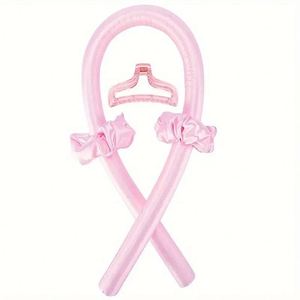 Custom Heatless Hair Curler Overnight <b>Curling</b> Blowout Rods Headband Long Hair Styling Tools Heatless Curls for All Hair Types - Product Image 1
