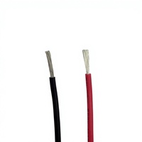 Câble en cuivre isolé PVC UL1015 300V 18AWG 16AWG 14AWG ROUGE NOIR pour raccordement