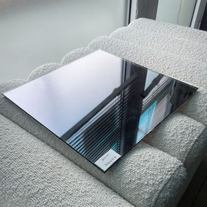 <span class=keywords><strong>Plaque</strong></span> <span class=keywords><strong>de</strong></span> <span class=keywords><strong>verre</strong></span> miroir rectangulaire flottante en <span class=keywords><strong>verre</strong></span> trempé argenté isolé, haute définition, transparente, pour bâtiment - Product Image 2
