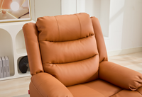Canapé de salon confortable et agréable en cuir écologique haut de gamme