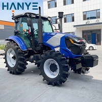 Tractor Agrícola 4x4 Pequeño con Implementos, Precio de Fábrica, Motor Diésel de 50/60/70/80hp en Venta