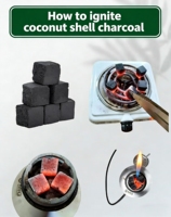 Charbon à chicha écologique 100% coque de noix de coco, charbon actif, durable et sans produits chimiques, goût pur