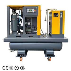 Compresseur d'air à vis 22KW 30HP 2,8-3,8 M3/min 99-134 Cfm 7-13 bar pour machine CNC/machine d'emballage/meublerie/industrie du <span class=keywords><strong>location</strong></span> - Product Image 3