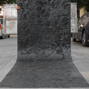 3Dプリントブロンズブラックスレートソフトウォールパネルタイル、住宅・別荘の内外装用フレキシブルウォールクラッディング装飾ベニヤ - Product Image 3