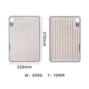 Multi-function Standing Chopping Board Built-in Sharpener Corner Grinding Function Juice Groove <b>Plastic</b> Cutting Board - Product Image 6