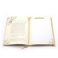 Carnet de notes A5 personnalisable pour réunions, école et affaires, 50 pages, couverture rigide, impression possible