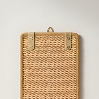 Griffoir mural moderne en sisal pour chat et chien, résistant à l'usure, sans perte de fibres, meuble pour animaux emballé en carton