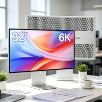 Moniteur 6K 10 bits, qualité d'image hautement détaillée, écran LED, ordinateur, moniteur plat 32 pouces pour concepteurs et éditeurs