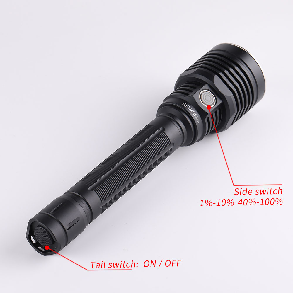 Convoy M21G 2*21700 Flashlight - Durable, 2000 Lumen LED Light