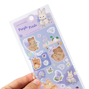 Paquete de pegatinas de vinilo troqueladas de impresión personalizada, etiqueta adhesiva impermeable de PVC, diseño de logotipo de empresa, hoja de pegatinas de dibujos animados - Product Image 4