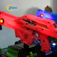 Machine de jeu de tir électronique à pièces KAIMI Arcade de 42 pouces, simulation de tir à feu complet, machine de jeu excitante, machine de jeu à double pistolet