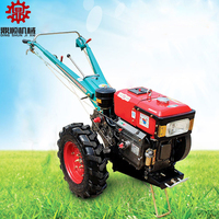 Petit tracteur marcheur, cultivateur, semoir pour maïs, arachides, blé, tracteur marcheur à moteur diesel, accessoires pour tracteur marcheur