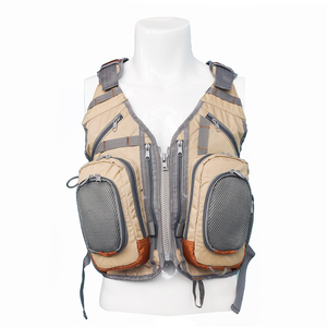 Mochila de <span class=keywords><strong>Pesca</strong></span> con Riñonera Ajustable para Hombre y <span class=keywords><strong>Mujer</strong></span>, <span class=keywords><strong>Chaleco</strong></span> de <span class=keywords><strong>Pesca</strong></span> Transpirable para Actividades al Aire Libre - Product Image 3