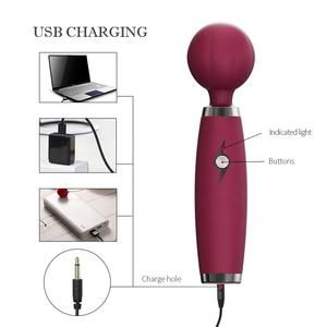 Figa clitoridi vaginali Multi velocità forte potente bacchetta Av giocattoli sessuali massaggiatore vibratore bacchetta massaggiatore per donne - Product Image 3