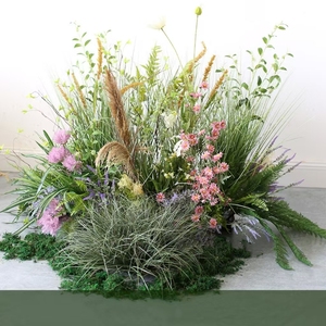 Personnalisé DIY Ins Artificielle Plante Roseaux Meules De Foin Doux Installation Aménagement Paysager Fleurs <span class=keywords><strong>D</strong></span>éco pour Hôtel Coin Noël Pâques - Product Image 3