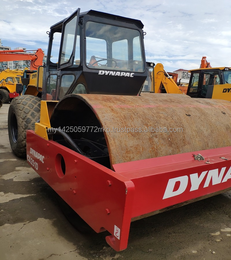 Подержанные дорожные ролики Dynapac CA251 CA25 CA30 CA25D, подержанные сильные дорожные ролики dynapac CA251 CA30 CA25D
