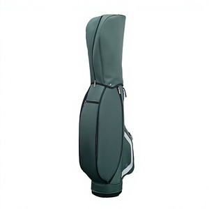 Bolsa de Golf Personalizada de PU, Impermeable, con Compartimento Refrigerante, Correa Ajustable, Múltiples Bolsillos, Portátil, para Almacenamiento en el Campo - Product Image 4