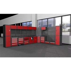 Hội thảo sử dụng thép không gỉ thép cán nhà để xe loạt lưu trữ kết hợp công cụ tủ bàn làm việc cho các công cụ lưu trữ nhà máy - Product Image 2