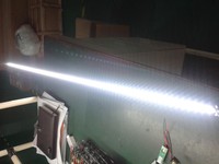 La longueur adaptée aux besoins du client ONN-X1B a mené la bande lumineuse de congélateur avec le logement en aluminium 12v / 24v