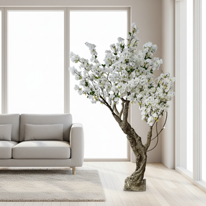 Albero di Sakura Natalizio in Vaso di Fibra di Vetro da 1,8 m <span class=keywords><strong>con</strong></span> <span class=keywords><strong>Fiori</strong></span> di Ciliegio in Fiore - Product Image 2