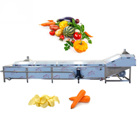 Nouvelle Machine de Blanchiment Électrique à Prix d'Usine pour Chips de Banane, Amandes, Noix, Cacahuètes, Frites, et Éclosion des Fruits de Mer, en SUS304, Capacité 2500kg