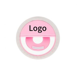 Anillo de Luz LED Recargable con Logotipo Personalizado Serigrafiado para Selfies con Celular - Product Image 1