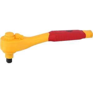 KS TOOLS-117,5290 3/8 ''1000V Trinquete reversible aislado con 72 dientes-LLAVES DE VASO AISLADOS EAN 4042146907900 - Product Image 1