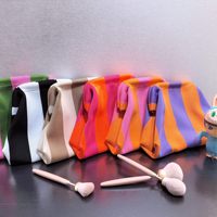 Sac de rangement pliable en polyester ultra-léger pour maquillage, voyage quotidien, plage, organisateur d'objets de petite taille pour femme