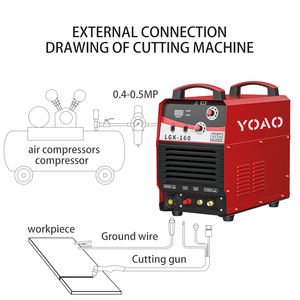 YOAO vale la pena <span class=keywords><strong>comprar</strong></span> 1ph 220V 3ph 380V corte 100 <span class=keywords><strong>cortador</strong></span> <span class=keywords><strong>de</strong></span> <span class=keywords><strong>plasma</strong></span> y máquina <span class=keywords><strong>de</strong></span> soldadura - Product Image 4