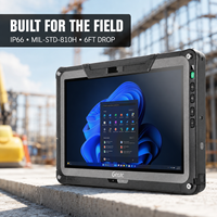 Tablet PC Industrial Getac F110 de 11 Pulgadas HD Multitáctil con Intel Core, SSD de 128 GB, 8 GB de RAM, Tablet Resistente con Windows